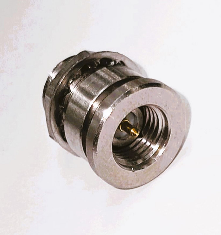 sma plug to mmcx jack waterproof adapter